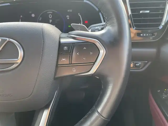 レクサス ＮＸ 350h バージョンL 鹿児島県 2023(令5)年 1.6万km ソニッククォーツ ワンオーナー/純正ディスプレイナビ/（Bluetooth/フルセグTV/Apple Car Play/Android Auto）/パノラマモニター/電動リアゲート/レーダークルーズコントロール/LEDヘッドライト/レザーシート/シートヒーター/エアシート/純正20インチアルミホイール/前後ドライブレコーダー/デジタルインナーミラー