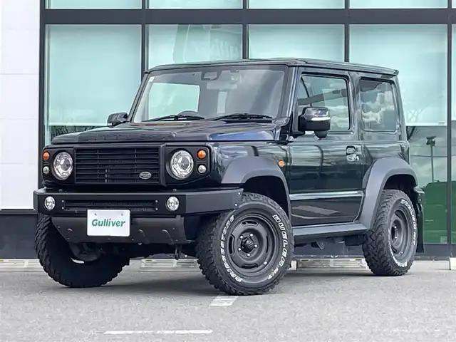 スズキ ジムニー シエラ JC 和歌山県 2020(令2)年 4.1万km ブルーイッシュブラックパール3 ダムドダンパー/ダムドグリル/ブロックタイヤ/純正7インチディスプレイオーディオ/バックカメラ/４WD/衝突軽減ブレーキ/クルーズコントロール/レーンキープアシスト/オートライト/ダウンヒルアシストコントロール/シートヒーター/ドラレコ/ビルトインETC/ヒーテッドドアミラー/ヒルディセントコントロール/LEDヘッドライト/フォグランプ