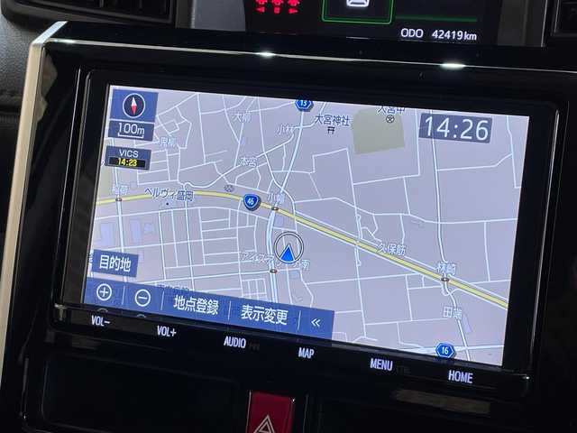 トヨタ ルーミー カスタムG 岩手県 2019(令1)年 4.3万km パールホワイトⅢ ４WD/ワンオーナー/全方位カメラ/両側パワースライドドア/スマートアシスト/クルーズコントロール/コーナーセンサー/レーンアシスト/衝突被害軽減ブレーキ/横滑り防止装置/ドライブレコーダー/アイドリングストップ/オートハイビーム/LEDヘッドライト/フォグランプ/純正ナビ（Bluetooth CD DVD フルセグ）/純正１４インチアルミホイール/ステアリングスイッチ/ロールサンシェード/シートバックテーブル