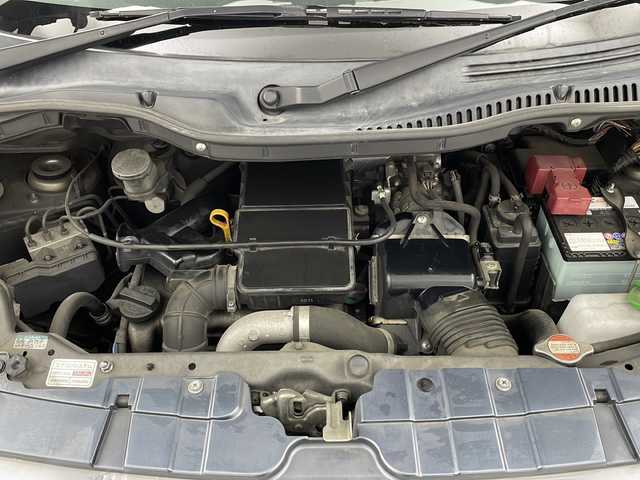 スズキ パレット T 栃木県 2009(平21)年 13.8万km アズールグレーパールメタリック 禁煙車/社外ナビ/（CD/DVD/BT/TV/AM/FM/SD)/両側パワースライドドア/HIDヘッドライト/バックカメラ/フォグライト/サイドバイザー/電動格納ミラー/オートライト/オートエアコン/スマートキー/プッシュスタート/ドアバイザー