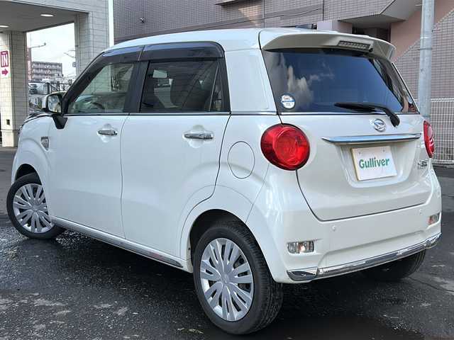 ダイハツ キャスト スタイル X SAⅡ 道央・札幌 2017(平29)年 7.3万km パールホワイトⅢ 純正ナビ（Am/Fm/CD/DVD/BT/SD/USB/TVフルセグ）/ETC/オートエアコン/衝突被害軽減ブレーキ/横滑り防止装置/アイドリングストップ/プッシュスタート/オートライト/ISOFIX/電動格納ミラー/純正フロアマット/純正ドアバイザー/セキュリティアラーム/純正ホイールカバー