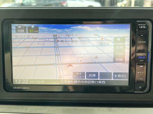 ダイハツ キャスト スタイル X SAⅡ 道央・札幌 2017(平29)年 7.3万km パールホワイトⅢ 純正ナビ（Am/Fm/CD/DVD/BT/SD/USB/TVフルセグ）/ETC/オートエアコン/衝突被害軽減ブレーキ/横滑り防止装置/アイドリングストップ/プッシュスタート/オートライト/ISOFIX/電動格納ミラー/純正フロアマット/純正ドアバイザー/セキュリティアラーム/純正ホイールカバー