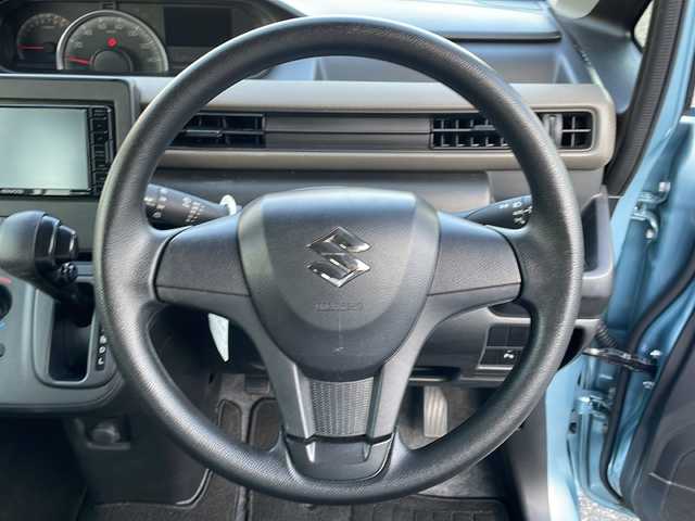 スズキ ワゴンＲ FA 愛知県 2021(令3)年 4.1万km フィズブルーパールメタリック ワンオーナー/禁煙車/社外メモリナビ/AM/FM/DVD/BT/フルセグTV/前方ドライブレコーダー/ETC/横滑り防止装置/コーナーセンサー/オートライト/ハロゲンライト/衝突被害軽減システム/Wエアバッグ/保証書/取説/スペアキー