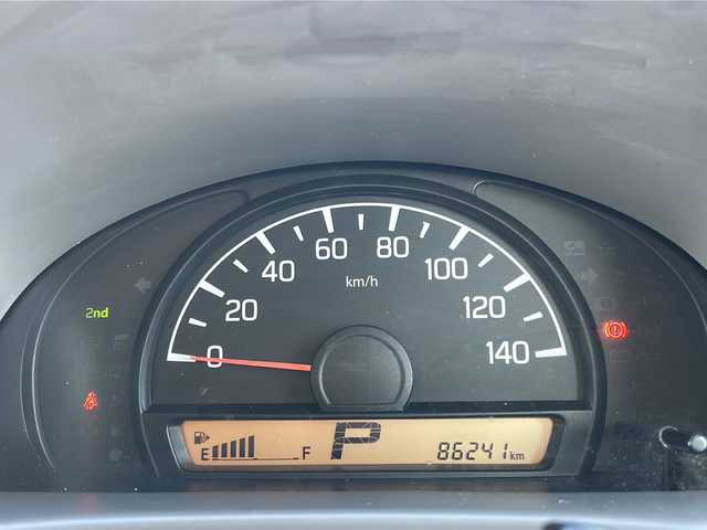 スズキ エブリイ ジョイン 兵庫県 2017(平29)年 8.7万km ブルーイッシュブラックパール3 岡モータース ミニチュアクルーズSV/取扱説明書/保証書/社外SDナビ（フルググ/Bluetooth/AM/FM/DISC/SD）/インチアップ/ドラレコ前後/ETC/バックカメラ/革調シートカバー/衝突軽減ブレーキ/後付けモニター/2nd発進/MTモード/純正フロアマット/社外アルミホイール/LEDヘッドライト/両側スライドドア