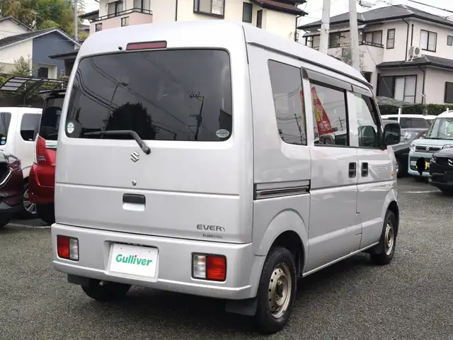 スズキ エブリイ PC 熊本県 2005(平17)年 7.1万km シルキーシルバーメタリック 純正AMFMオーディオ/盗難防止システム/パワーウィンドウ/集中ドアロック