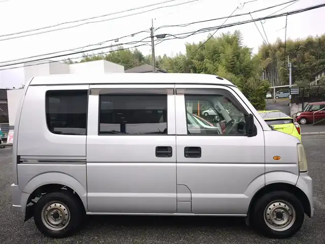 スズキ エブリイ PC 熊本県 2005(平17)年 7.1万km シルキーシルバーメタリック 純正AMFMオーディオ/盗難防止システム/パワーウィンドウ/集中ドアロック