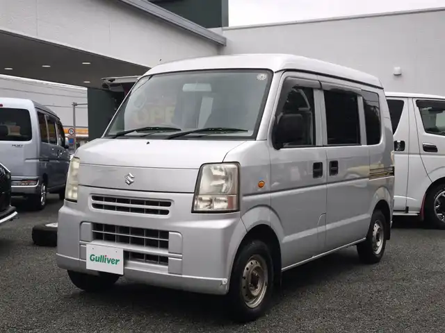 スズキ エブリイ PC 熊本県 2005(平17)年 7.1万km シルキーシルバーメタリック 純正AMFMオーディオ/盗難防止システム/パワーウィンドウ/集中ドアロック