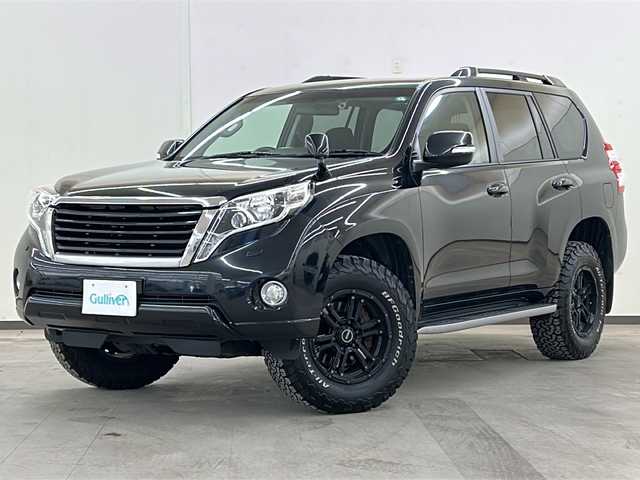 トヨタ ランドクルーザー プラド TX アルジェントクロス 道央・札幌 2015(平27)年 13.4万km アティチュードブラックマイカ /ワンオーナー//特別使用車//寒冷地仕様//サンルーフ//ルーフレール//HDDナビ//HDD　DVD　CD　ワンセグ　ラジオ//RAYS　DAYTONA　FDX　17インチアルミ//ETC//クルーズコントロール//LEDヘッドライト//フォグランプ//プッシュスタート//社外エンジンスターター//スペアキー//オートライト//フロアマット