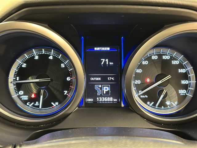 トヨタ ランドクルーザー プラド TX アルジェントクロス 道央・札幌 2015(平27)年 13.4万km アティチュードブラックマイカ /ワンオーナー//特別使用車//寒冷地仕様//サンルーフ//ルーフレール//HDDナビ//HDD　DVD　CD　ワンセグ　ラジオ//RAYS　DAYTONA　FDX　17インチアルミ//ETC//クルーズコントロール//LEDヘッドライト//フォグランプ//プッシュスタート//社外エンジンスターター//スペアキー//オートライト//フロアマット