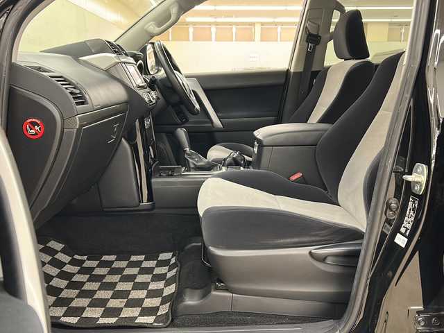 トヨタ ランドクルーザー プラド TX アルジェントクロス 道央・札幌 2015(平27)年 13.4万km アティチュードブラックマイカ /ワンオーナー//特別使用車//寒冷地仕様//サンルーフ//ルーフレール//HDDナビ//HDD　DVD　CD　ワンセグ　ラジオ//RAYS　DAYTONA　FDX　17インチアルミ//ETC//クルーズコントロール//LEDヘッドライト//フォグランプ//プッシュスタート//社外エンジンスターター//スペアキー//オートライト//フロアマット