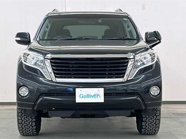 トヨタ ランドクルーザー プラド TX アルジェントクロス 道央・札幌 2015(平27)年 13.4万km アティチュードブラックマイカ /ワンオーナー//特別使用車//寒冷地仕様//サンルーフ//ルーフレール//HDDナビ//HDD　DVD　CD　ワンセグ　ラジオ//RAYS　DAYTONA　FDX　17インチアルミ//ETC//クルーズコントロール//LEDヘッドライト//フォグランプ//プッシュスタート//社外エンジンスターター//スペアキー//オートライト//フロアマット