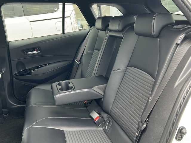 トヨタ カローラツーリング ハイブリッド ダブルバイビー 大阪府 2020(令2)年 3.8万km ホワイトパールクリスタルシャイン １オーナー　純正ナビ　バックカメラ　ＰＣＳ　ＢＳＭ　ＲＣＴＡ　ＨＵＤ　レーダークルコン　ＬＥＤオートライト　ドラレコ　ＥＴＣ　ハーフレザーシート　スマートキー　フルセグTV　BT