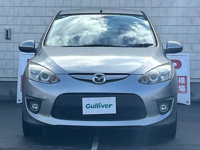 マツダ デミオ SPORT 長野県 2010(平22)年 8.3万km アルミニウムメタリック ・純正ナビ/・バックカメラ/・ETC/・パドルシフト/・電動格納ミラー/・リモコンキー/・フロアマット