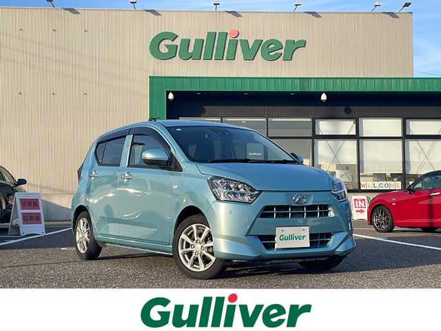 ダイハツ ミラ イース G SAⅢ 島根県 2019(令1)年 1.4万km スカイブルーメタリック 社外ナビ（AVN-D9W）/フルセグTV/バックカメラ/Bluetooth接続/スマートアシストIII/・衝突軽減ブレーキ/・車線逸脱警報/・先行車発進お知らせ機能/・オートマチックハイビーム/ドライブレコーダー/ETC/シートヒーター/ドライブレコーダー/スペアキー
