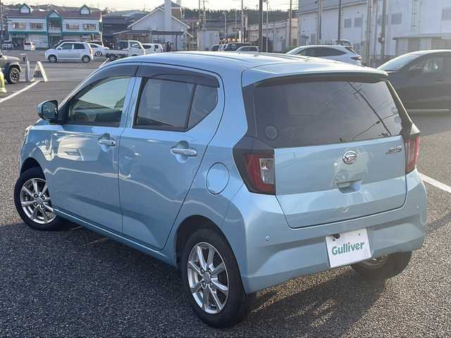 ダイハツ ミラ イース G SAⅢ 島根県 2019(令1)年 1.4万km スカイブルーメタリック 社外ナビ（AVN-D9W）/フルセグTV/バックカメラ/Bluetooth接続/スマートアシストIII/・衝突軽減ブレーキ/・車線逸脱警報/・先行車発進お知らせ機能/・オートマチックハイビーム/ドライブレコーダー/ETC/シートヒーター/ドライブレコーダー/スペアキー