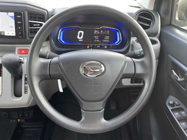 ダイハツ ミラ イース G SAⅢ 島根県 2019(令1)年 1.4万km スカイブルーメタリック 社外ナビ（AVN-D9W）/フルセグTV/バックカメラ/Bluetooth接続/スマートアシストIII/・衝突軽減ブレーキ/・車線逸脱警報/・先行車発進お知らせ機能/・オートマチックハイビーム/ドライブレコーダー/ETC/シートヒーター/ドライブレコーダー/スペアキー