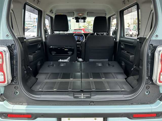 スズキ ハスラー HYBRID X 岡山県 2022(令4)年 3万km オフブルーM 純正ナビ　/全周囲カメラ　/バックカメラ　/フルセグＴＶ　/Ｂｌｕｅｔｏｏｔｈ接続　/ＥＴＣ　/プッシュスタート　/フルフラットシート　/アイドリングストップ　/ＵＳＢ入力　/１５インチ純正アルミホイール　/スマートキー