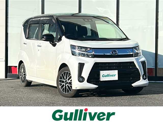 ダイハツ ムーヴ カスタム X LTDⅡ SAⅢ 山形県 2021(令3)年 12万km ブラックマイカメタリック/シャイニングホワイトパール 4WD/衝突被害軽減システム/ナビ/（Bluetooth/CD/DVD/フルセグ)/全方位カメラ/ステアリングスイッチ/D席シートヒーター/後方コーナーセンサー/電動格納ミラー/ウィンカーミラー/ビルトインETC/純正ホイール・スタッドレス(6mm/R14)車載/スマートキー/スペアキー