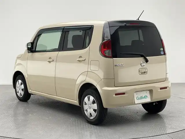 日産 モコ X 兵庫県 2012(平24)年 5.2万km ミルクティーベージュ 純正メモリーナビ/ワンセグ CD AUX MSV/バックカメラ/ETC/ドアバイザー/ヘッドライトレベライザー/純正フロアマット/プッシュスタート/スマートキー/スペアキー/ISOFIX