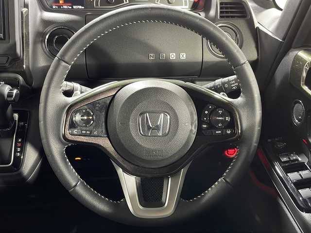 ホンダ Ｎ ＢＯＸ G L ターボ ホンダセンシング 広島県 2020(令2)年 2.4万km プレミアムグラマラスブロンズP ７型ＫＥＮＷＯＯＤナビ/両側パワースライドドア/バックカメラ/レーダークルーズコントロール/シートヒーター/オートマチックハイビーム/ＥＴＣ/コーナーセンサー/ＬＥＤ/衝突軽減/踏間違防止/レーンキープ/MT付ATシフト/純正１５インチアルミホイール(165/55/R15)/エアバッグ(運転席/助手席/サイド/カーテン)