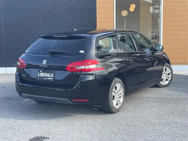 プジョー ３０８ SW プレミアム 栃木県 2015(平27)年 5.8万km 黒 ナビ/フルセグTV（走行中視聴不可）/バックカメラ/ETC/リアソナー /オートライト/ハロゲンライト/プッシュスタート/クルーズコントロール