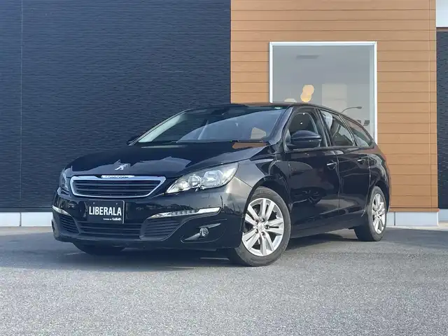 プジョー ３０８ SW プレミアム 栃木県 2015(平27)年 5.8万km 黒 ナビ/フルセグTV（走行中視聴不可）/バックカメラ/ETC/リアソナー /オートライト/ハロゲンライト/プッシュスタート/クルーズコントロール