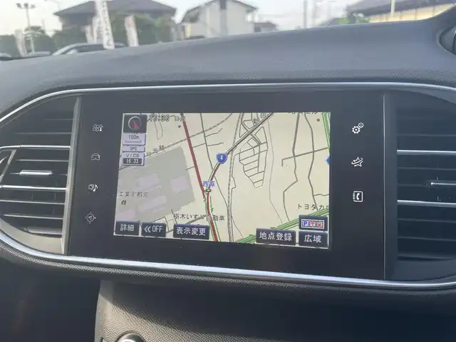 プジョー ３０８ SW プレミアム 栃木県 2015(平27)年 5.8万km 黒 ナビ/フルセグTV（走行中視聴不可）/バックカメラ/ETC/リアソナー /オートライト/ハロゲンライト/プッシュスタート/クルーズコントロール