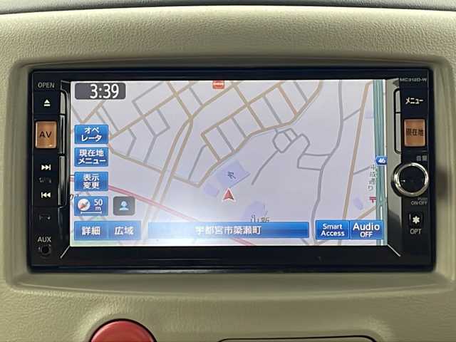 日産 キューブ 15X Vセレクション 栃木県 2013(平25)年 13.1万km サファイアブラック メーカーナビ/(CD/DVD/BT/AM/FM/フルセグ）/ビルトインＥＴＣ/前後ドライブレコーダー/電動格納ミラー/純正フロアマット/プッシュスタート/スマートキー/スペアキー