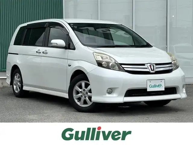 トヨタ アイシス プラタナ Vセレクション 福岡県 2011(平23)年 7.9万km ホワイトパールクリスタルシャイン プッシュスタートボタン/スマートキー/Bluetoothオーディオ/バックカメラ/フルセグTV/SDナビ（地図SDなし）/純正フロアマット/両側パワースライドドア/純正アルミホイール/オートライト