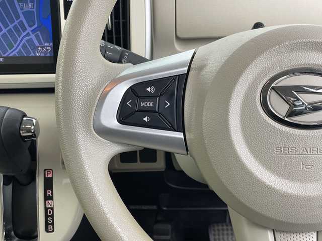 ダイハツ ムーヴ キャンバス G メイクアッフ SA Ⅱ 群馬県 2016(平28)年 4.6万km パールホワイトⅢ/ファインミントメタリック 2トーン 　純正８インチSDナビ　両側パワースライドドア　ETC　全方位カメラ　アイドリングストップ　フォグライト　LEDヘッドライト　ステアリングスイッチ　スマートキー　プッシュスタート　スペアキー　禁煙車