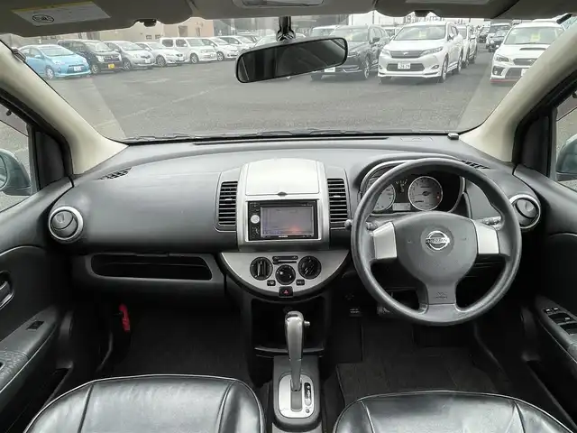 日産 ノート 15X FOUR SV 道央・札幌 2011(平23)年 13.6万km スチールブルー パートタイム4WD/社外メモリナビ/FM/AM/CD/DVD/BT/TV/電動格納ミラー/ドアバイザー/純正フロアマット/スマートキー/全席社外シートカバー