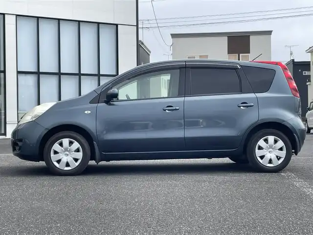 日産 ノート 15X FOUR SV 道央・札幌 2011(平23)年 13.6万km スチールブルー パートタイム4WD/社外メモリナビ/FM/AM/CD/DVD/BT/TV/電動格納ミラー/ドアバイザー/純正フロアマット/スマートキー/全席社外シートカバー