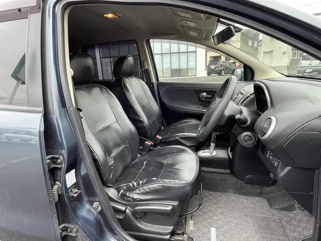 日産 ノート 15X FOUR SV 道央・札幌 2011(平23)年 13.6万km スチールブルー パートタイム4WD/社外メモリナビ/FM/AM/CD/DVD/BT/TV/電動格納ミラー/ドアバイザー/純正フロアマット/スマートキー/全席社外シートカバー
