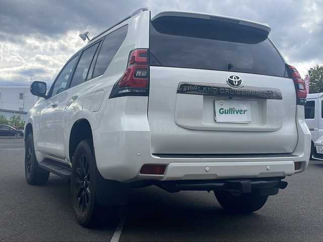 トヨタ ランドクルーザー プラド TX-L 70thアニバーサリーLTD 福島県 2021(令3)年 3.3万km ホワイトパールクリスタルシャイン ４ＷＤ/サンルーフ/レザーシート/純正ディスプレイオーディオ/【Miracast/Bluetooth/USB/ラジオ】/ナビ機能拡張有/全方位カメラ・バックカメラ/レザーシート/純正18inアルミホイール/TOYOTA Safety Sense/レーダークルーズコントロール/BSM：ブラインドスポットモニター/PCS：プリクラッシュセーフティシステム/オートハイビーム/純正LEDヘッドライト/純正フォグランプ/ドライブレコーダー/フロアマット/ビルトインETC/スマートキー/エンジンプッシュスタート