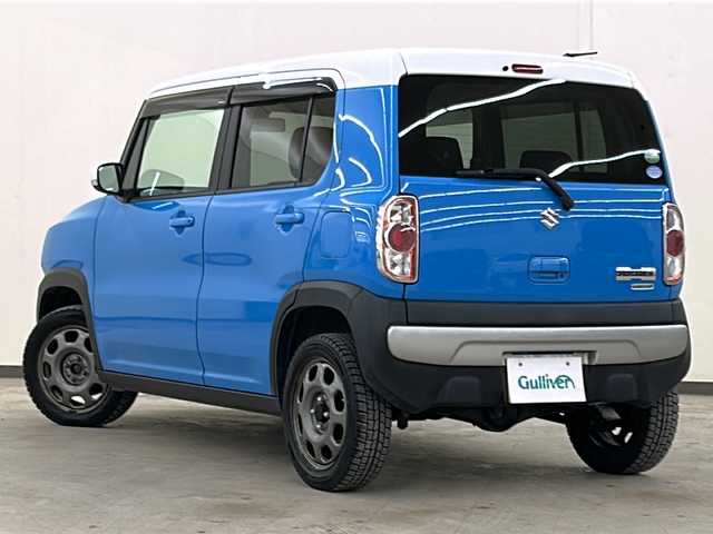 スズキ ハスラー X ターボ 道央・札幌 2014(平26)年 10.1万km サマーブルーM /夏タイヤ積載//エンジンスターター//4WD//社外ナビ//横滑り防止装置//衝突被害軽減システム//アイドリングストップ//DVD再生機能//CD//ETC//Bluetooth接続//パワーウィンドウ//パワーステアリング//純正フロアマット//ベンチシート//ABS//ダブルエアバック//純正スチールホイール