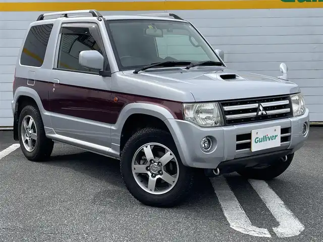 三菱 パジェロ ミニ エクシード 埼玉県 2008(平20)年 8万km クールシルバーメタリック/サーストングレー 社外メモリナビ/Bluetooth/フルセグ/リモコンキー/ETC２．０/４WD