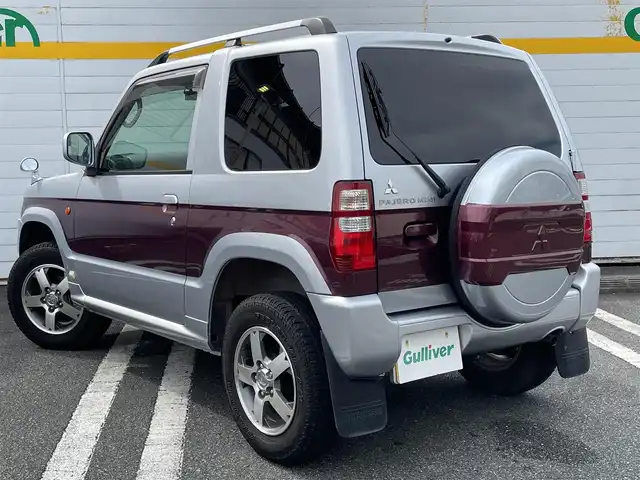 三菱 パジェロ ミニ エクシード 埼玉県 2008(平20)年 8万km クールシルバーメタリック/サーストングレー 社外メモリナビ/Bluetooth/フルセグ/リモコンキー/ETC２．０/４WD
