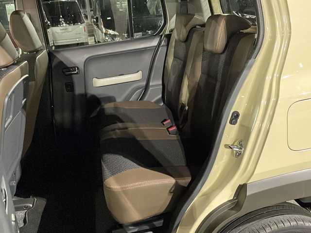 スズキ ハスラー ワンダラー 徳島県 2019(平31)年 4.8万km シフォンアイボリーメタリック/ウッディブラウン2トーンルーフ 純正7型メモリナビ　AVIC-RWS901/（DISC/USB/ラジオ/iPod/BT/AUX/フルセグ）/全方位カメラ/ETC/ハーフレザーシート/前席シートヒーター/純正15AW/キセノンヘッドライト/純正フロアマット/スペアキー/純正ドアバイザー/電動格納ミラー/フォグライト/取扱説明書