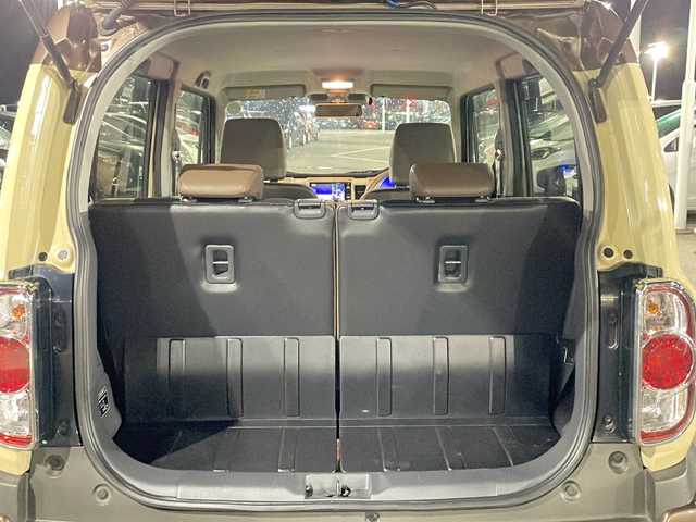 スズキ ハスラー ワンダラー 徳島県 2019(平31)年 4.8万km シフォンアイボリーメタリック/ウッディブラウン2トーンルーフ 純正7型メモリナビ　AVIC-RWS901/（DISC/USB/ラジオ/iPod/BT/AUX/フルセグ）/全方位カメラ/ETC/ハーフレザーシート/前席シートヒーター/純正15AW/キセノンヘッドライト/純正フロアマット/スペアキー/純正ドアバイザー/電動格納ミラー/フォグライト/取扱説明書