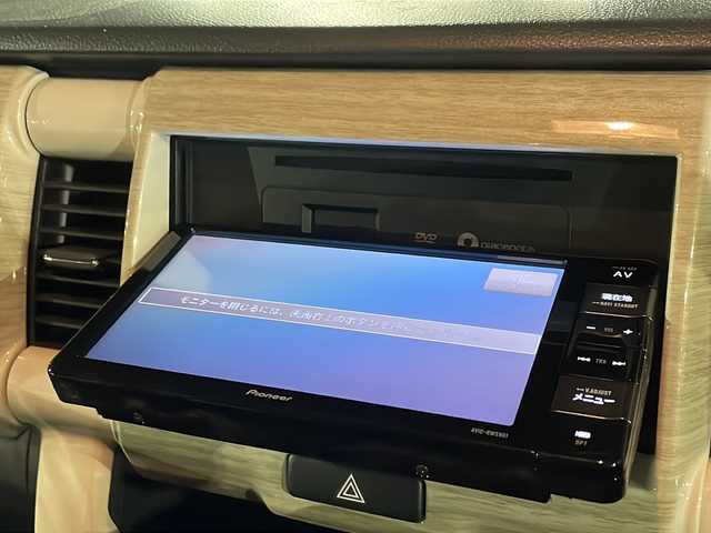 スズキ ハスラー ワンダラー 徳島県 2019(平31)年 4.8万km シフォンアイボリーメタリック/ウッディブラウン2トーンルーフ 純正7型メモリナビ　AVIC-RWS901/（DISC/USB/ラジオ/iPod/BT/AUX/フルセグ）/全方位カメラ/ETC/ハーフレザーシート/前席シートヒーター/純正15AW/キセノンヘッドライト/純正フロアマット/スペアキー/純正ドアバイザー/電動格納ミラー/フォグライト/取扱説明書