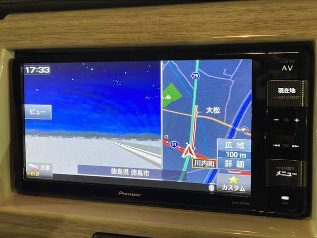 スズキ ハスラー ワンダラー 徳島県 2019(平31)年 4.8万km シフォンアイボリーメタリック/ウッディブラウン2トーンルーフ 純正7型メモリナビ　AVIC-RWS901/（DISC/USB/ラジオ/iPod/BT/AUX/フルセグ）/全方位カメラ/ETC/ハーフレザーシート/前席シートヒーター/純正15AW/キセノンヘッドライト/純正フロアマット/スペアキー/純正ドアバイザー/電動格納ミラー/フォグライト/取扱説明書