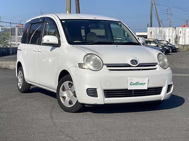 トヨタ シエンタ X 鹿児島県 2010(平22)年 15.5万km ホワイトパールクリスタルシャイン リモコンキー/ヘッドライトレベライザー /ETC/電格ミラー