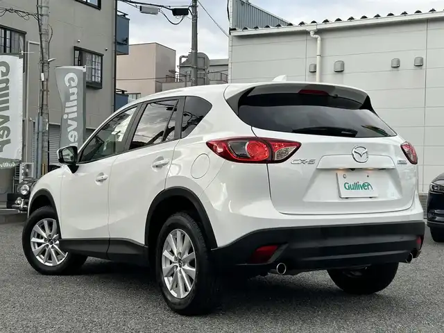 マツダ ＣＸ－５ XD Lパッケージ 兵庫県 2013(平25)年 7.4万km クリスタルホワイトパールマイカ 外部検査実施済み//ワンオーナー//BOSEサウンド//本革シート//運転席パワーシート//前席シートヒーター//純正OP アルパイン8型HDDナビ（C9A5）//地デジ/DVD/BT//バック、サイドカメラ//ステアリングリモコン//クルーズコントロール//アイドリングストップ//ETC//純正17インチAW//スペアキー//H26/27/28/29/30/R2/4/6年/ディーラー点検記録