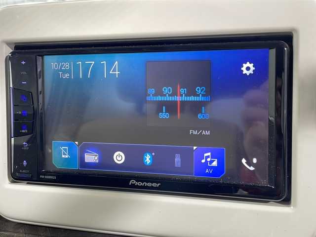 スズキ ラパン モード 沖縄県 2019(令1)年 3.2万km ノクターンブルーパール/ホワイト 2トーンルーフ 禁煙車　/ワンオーナー　/社外ディスプレイオーディオ　/Ｂｌｕｅｔｏｏｔｈ　ラジオ　ＵＳＢ　/ステアリングリモコン　/レーダーブレーキサポート　/ステアリングリモコン　/オートライト　/シートヒーター/ビルトインETC