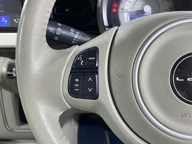 スズキ ラパン モード 沖縄県 2019(令1)年 3.2万km ノクターンブルーパール/ホワイト 2トーンルーフ 禁煙車　/ワンオーナー　/社外ディスプレイオーディオ　/Ｂｌｕｅｔｏｏｔｈ　ラジオ　ＵＳＢ　/ステアリングリモコン　/レーダーブレーキサポート　/ステアリングリモコン　/オートライト　/シートヒーター/ビルトインETC