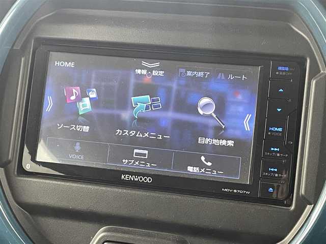 スズキ ハスラー HYBRID X 福島県 2020(令2)年 2.6万km デニムブルー ガンメタリック 2トーン スズキセーフティサポート　/・衝突軽減ブレーキ　/・後退ブレーキサポート　/・誤発進抑制機能　/・リアパーキングセンサー　/・車線逸脱警報装置　/社外ナビゲーション/・型式：MDV-S707W/・Bluetooth/CD/DVD/TV/USB/ipod/AM・FM/・バックカメラ/シートヒーター/LEDライト/・フォグライト/・オートライト/革巻きステアリング/・ステアリングスイッチ/プッシュスタート/・スマートキー/・スペアキー/純正フロアマット