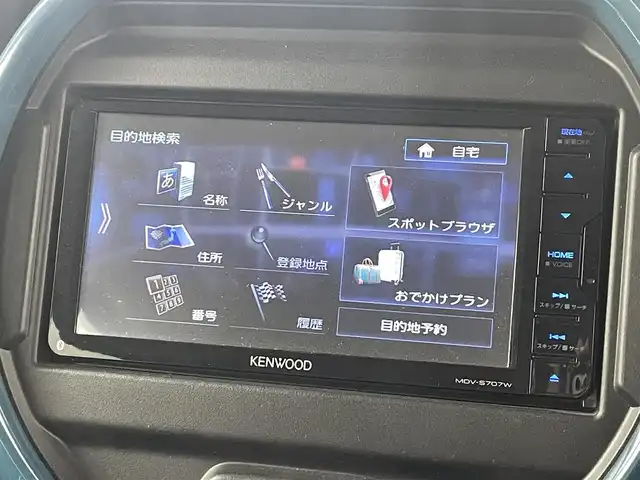 スズキ ハスラー HYBRID X 福島県 2020(令2)年 2.6万km デニムブルー ガンメタリック 2トーン スズキセーフティサポート　/・衝突軽減ブレーキ　/・後退ブレーキサポート　/・誤発進抑制機能　/・リアパーキングセンサー　/・車線逸脱警報装置　/社外ナビゲーション/・型式：MDV-S707W/・Bluetooth/CD/DVD/TV/USB/ipod/AM・FM/・バックカメラ/シートヒーター/LEDライト/・フォグライト/・オートライト/革巻きステアリング/・ステアリングスイッチ/プッシュスタート/・スマートキー/・スペアキー/純正フロアマット