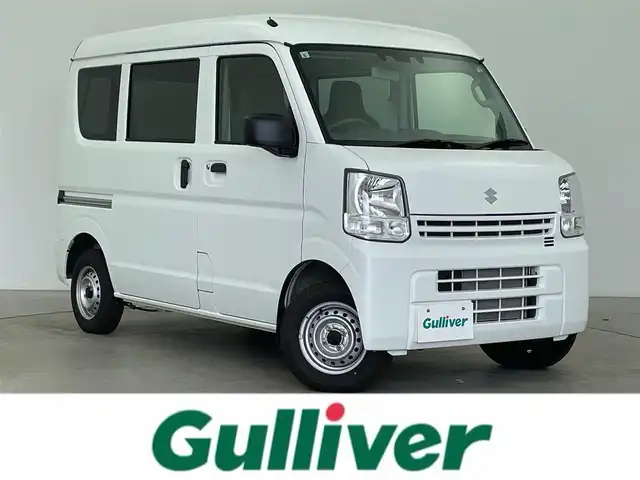 スズキ エブリイ PA 富山県 2024(令6)年 1.8万km スペリアホワイト 4WD/衝突被害軽減ブレーキ/オートライト/リアパーキングセンサー/レーンキープアシスト/横滑り防止装置/オーバーヘッドシェルフ/アイドリングストップ/スペアキー/エアコン/パワーステアリング