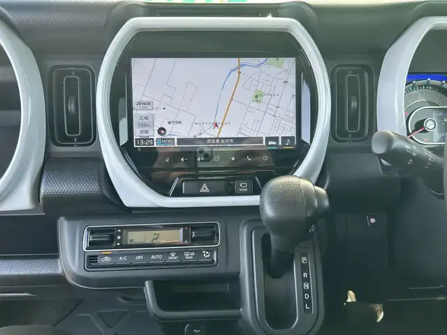 スズキ ハスラー HYBRID G 奈良県 2020(令2)年 3.4万km アクティブイエロー/ホワイト2トーンルーフ 純正ナビ　/フルセグ　/ＤＶＤ　/Ｂｌｕｅｔｏｏｔｈ　/ＵＳＢ入力端子　/全方位カメラ　/ＥＴＣ　/前席シートヒーター　/純正ラバーフロアマット　/オートライト　/衝突被害軽減ブレーキ　/車線逸脱警報　/横滑り防止装置