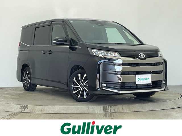 トヨタ ノア S－Z 宮城県 2025(令7)年 0.4万km アティチュードブラックマイカ 純正１０インチナビ/快適利便パッケージｈｉｇｈ/全方位カメラ/ユニバーサルステップ/電動リアゲート/ビルトインＥＴＣ2.0/アダプティブクルーズコントロール/両側パワースライドドア/オートマチックハイビーム/ヘッドライトレベライザー/オットマン/アドバンスパーク/電動パーキング/オートブレーキホールド/電動格納ミラー/オートライト/スマートキー/プッシュスタート/禁煙車